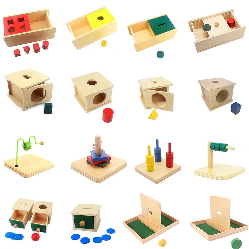 Montessori Wooden Educational Toy Set