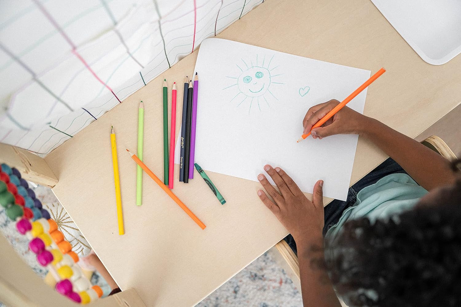 Wooden Montessori Style 5 In 1 Large Playhouse Windowpane