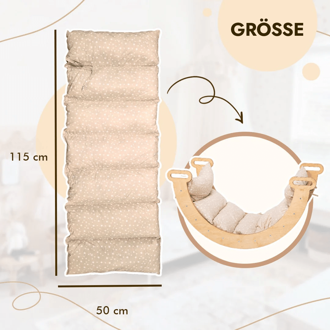 Kissen für Kletterbogen – mit Sternenmuster-1